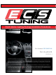 ECS Tuning Ziza ES2580244 Installation Procedures Manual