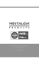 Nostalgia Coca-Cola Automatic Ice Cube Maker Instructions And Recipes Manual