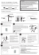 BG Electrical 922WR Quick Installation Manual