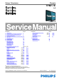 Philips 32PFL4606H/60 Service Manual