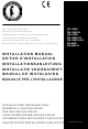 Hoshizaki FM-120EE User & Installation Manual