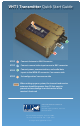 Advanced Microwave Products VHT1 Quick Start Manual