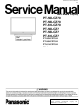 Panasonic PT-50LCZ70 Service Manual