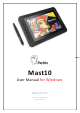 Parblo Mast10 User Manual