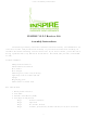 Inspire VLF-3 Assembly Instructions Manual