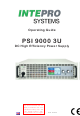 Intepro Systems PSI 9040-170 3U Operating Manual