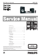 Philips MCD120 Service Manual