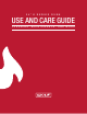 Wolf E SERIES Use And Care Manual