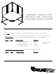 Mayline MAYTRIX LAN FURNITURE 90 DEGREES CORNER WORK SURFACE Assembly Instructions