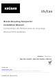 Krushr F86/024 Installation Manuals