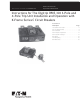 Eaton Digitrip RMS 310 Instruction Leaflet