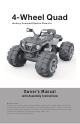 TDC AUDI TT RS Owner's Manual With Assembly Instructions