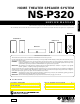 Yamaha NS-P320 Service Manual