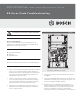 Bosch C920ES Service Bulletin