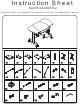 Baxton Studio AA-2007-5-2 Instruction Sheet