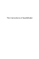 SparkMaker SparkMaker Instructions Manual