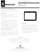 Ltl Home products Reflections Blaze Installation Instructions
