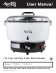Avantco 177GRCLP User Manual