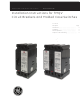 GE TMQV Installation Instructions Manual