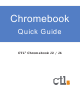 Ctl Chromebook J2 Quick Manual