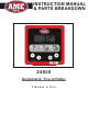 AME 24820 Instruction Manual & Parts Breakdown