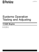 Perkins 1104E Systems Operation Testing And Adjusting