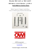 OWI MC4-D Installation Instructions Manual