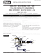 Mallory UNILITE 576 Installation Instructions