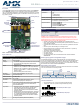 AMX RE-DM6 Quick Start Manual