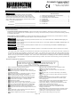 Harrington CX Series Owner's Manual