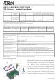TRACO POWER TEX 120-112 Installation Instructions
