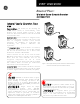 GE Record Plus Installation Instructions Manual