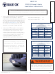 Blue Ox BX1119 Installation Instructions Manual