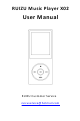 RUIZU X02 USER MANUAL Pdf Download | ManualsLib