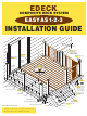 EDECK EASY AS 1 Installation Manual
