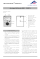 3B SCIENTIFIC PHYSICS AM51 Instruction Sheet