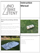 The No Bake Tent The No Bake Tent Instruction Manual
