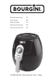 Bourgini 18.2044.00.00 Instructions Manual