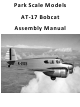 Park Scale Models AT-17 Bobcat Assembly Manual