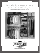 John Louis Home JLH-521 Installation Instructions Manual