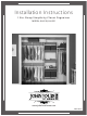 John Louis Home JLH-530 Installation Instructions Manual
