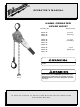 Milwaukee 9682-20 Operator's Manual