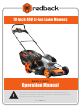 RedBack 107478 Operation Manual
