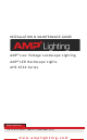 AMP Lighting AHS-67 Series Installation & Maintenance Manual