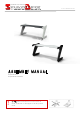 StudioDesk Keyboard stand Assembly Manual