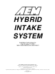 AEM 21-5003 Installation Instructions