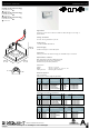 Delta Light CARREE ST OK LED 92733 S2 Installation Instruction