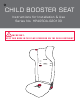 Britax HP4050A-020133 Series Instructions For Installation & Use