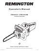 Remington RM4040 Operating Manual