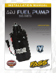 FASS ADJ FUEL PUMP Series Installation Manual